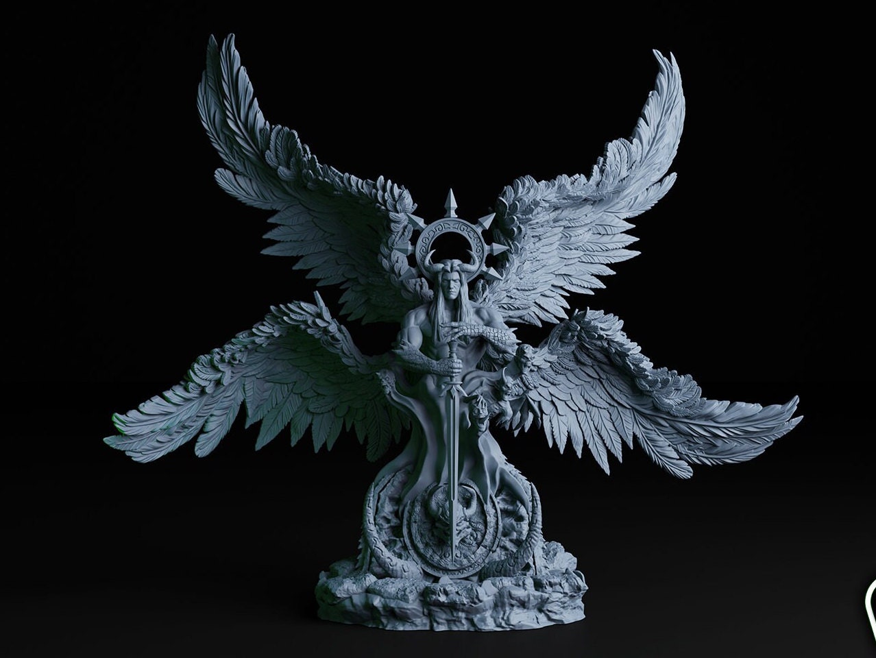 Lucifer Figurine - Etsy