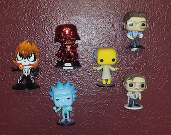 Out of Box Wall Displays for Funko POPs 3 Pack