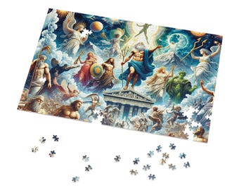 Olympus Unveiled: Pantheon of the Gods Puzzle