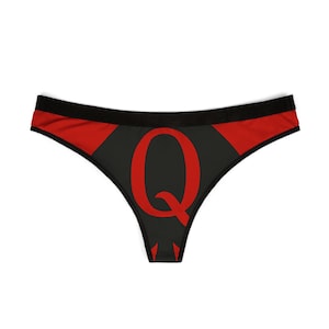 Women&#39;s Thongs, Queen Of Spades, BBC Lovers, Interracial Couple, Naughty Underwear, Sexy Panties, Adult Lingerie, Fetish Wear