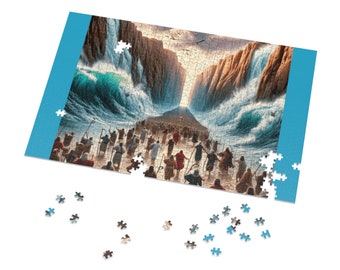 Miracle at the Red Sea: Moses&#39; Epic Crossing Puzzle