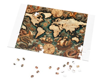 Ancient Map Jigsaw Puzzle