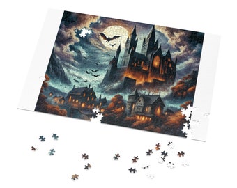 Gothic Mysteries: Dracula's Haunting Realm Puzzle