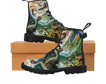 Prehistoric Canvas Boots