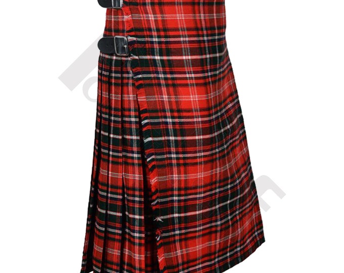 Handmade Macdougall Tartan Kilt Made to Order Macdougall Clan Kilt Made
