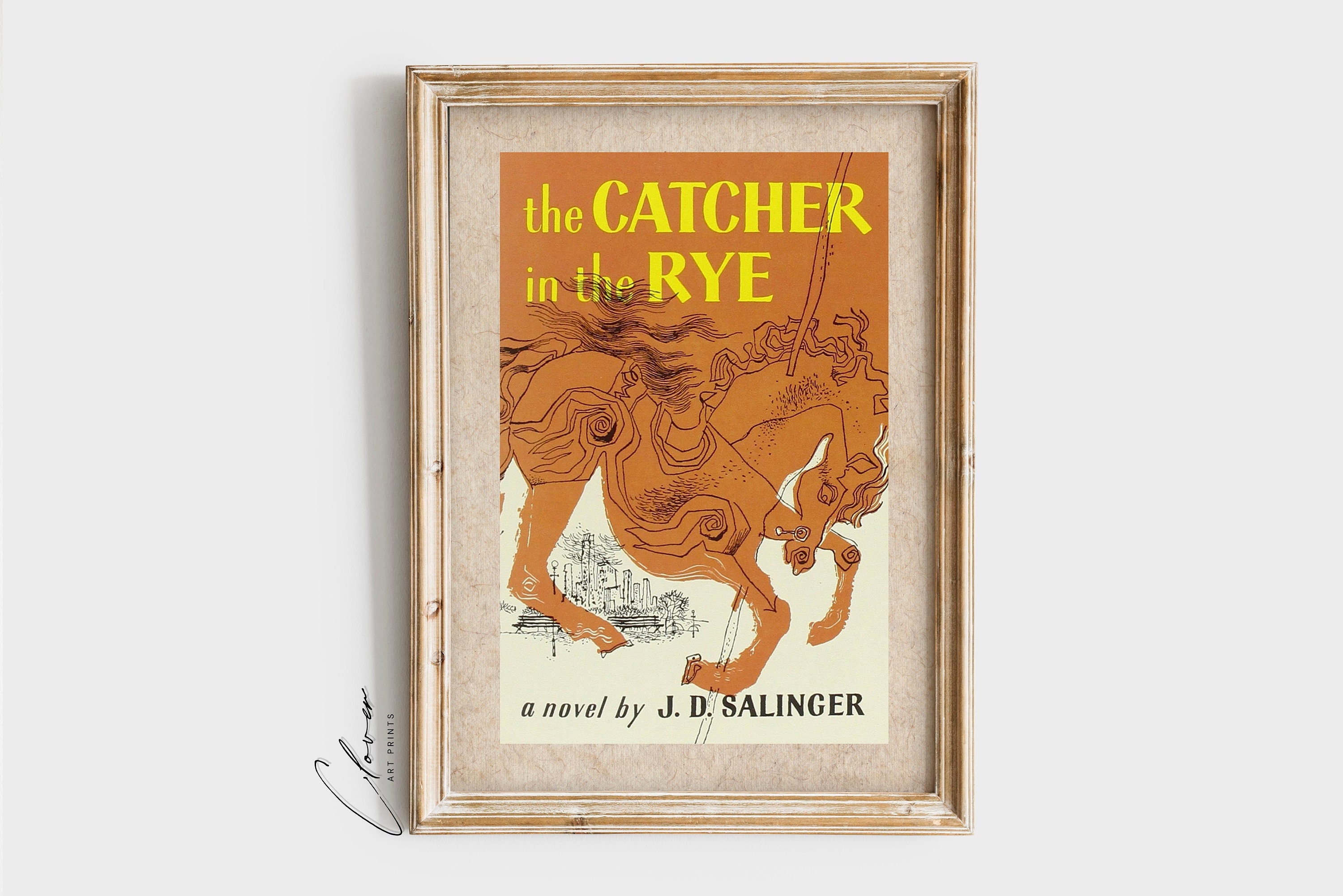 June Rye Books Catcher In The Rye Book Art