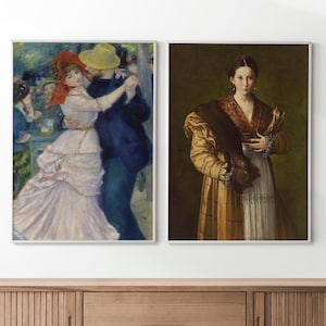 Kunstdruck | 2er-Set | Gilmore Girl- Das Festival der lebendigen Kunst | Vintage Digitaldruck