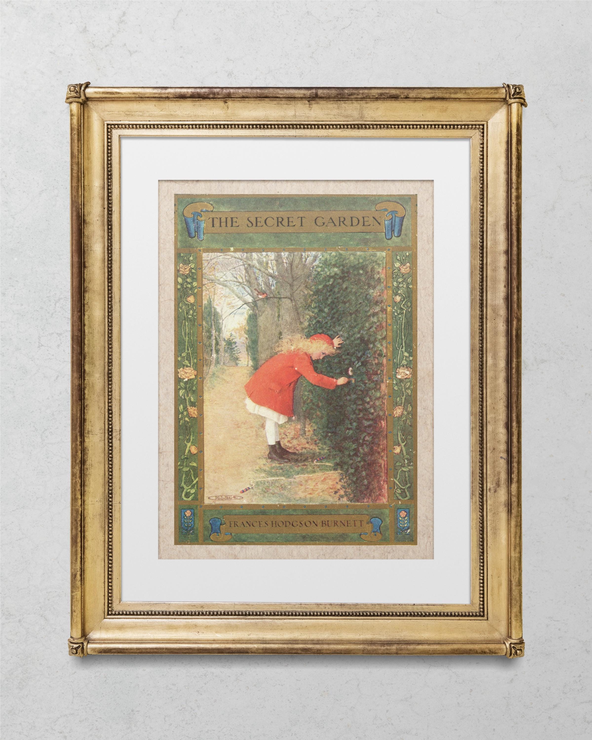 The Secret Garden Book Cover Art Print | Bookish Gift for Book