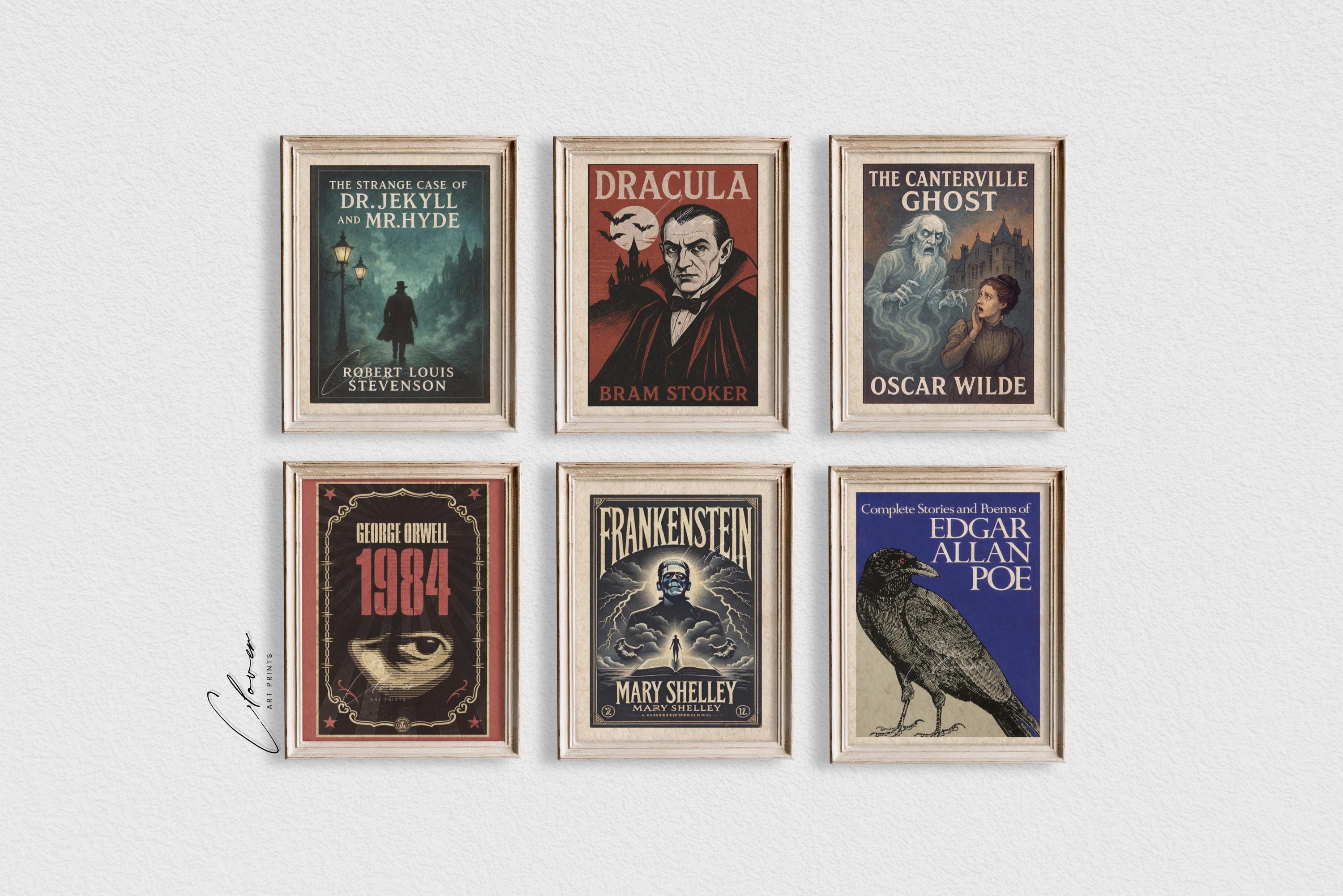 Halloween Gothic Book Cover Art Bundle – 6 Classic Horror