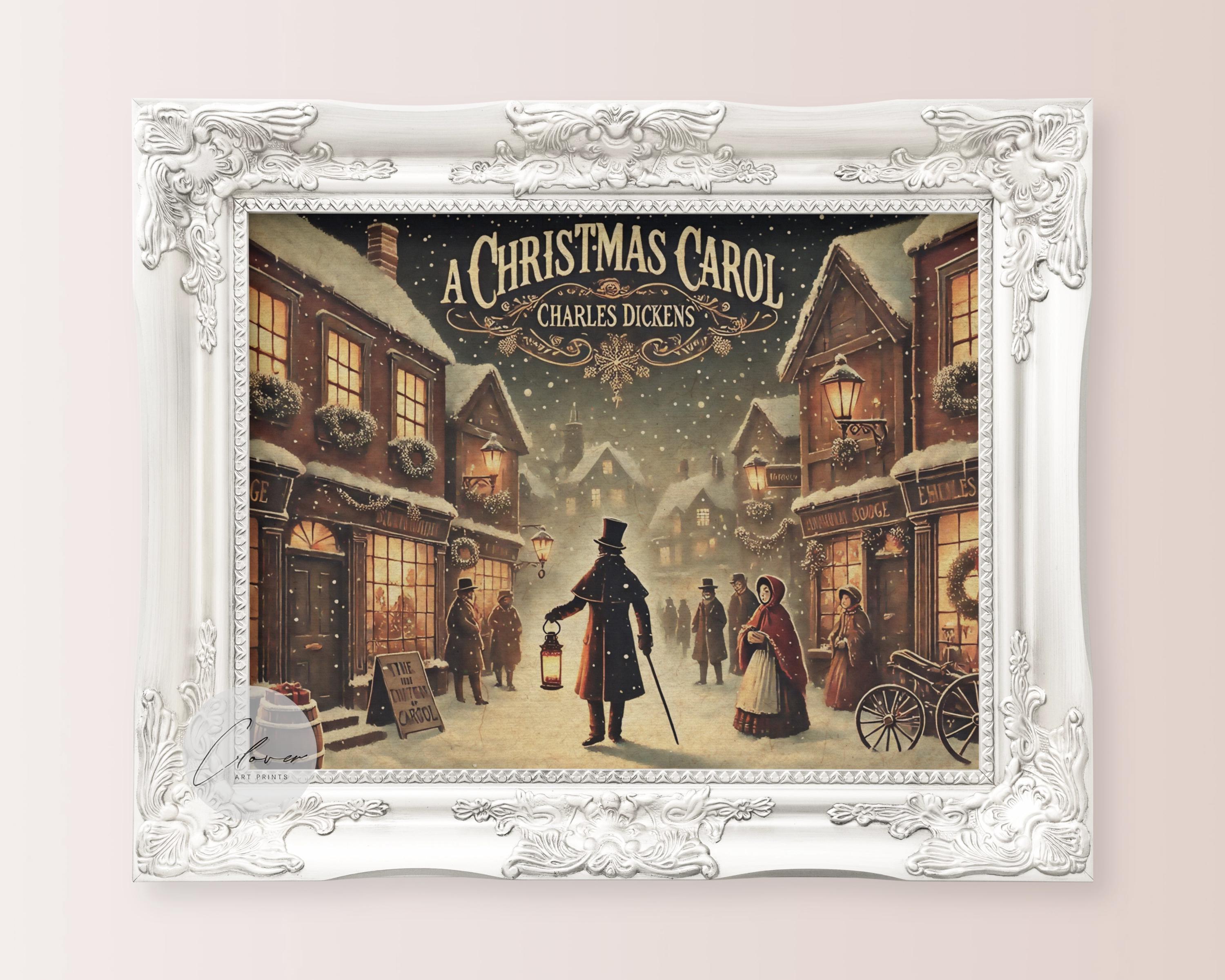 クリスマス・キャロルのウォールアート | チャールズ・ディケンズの