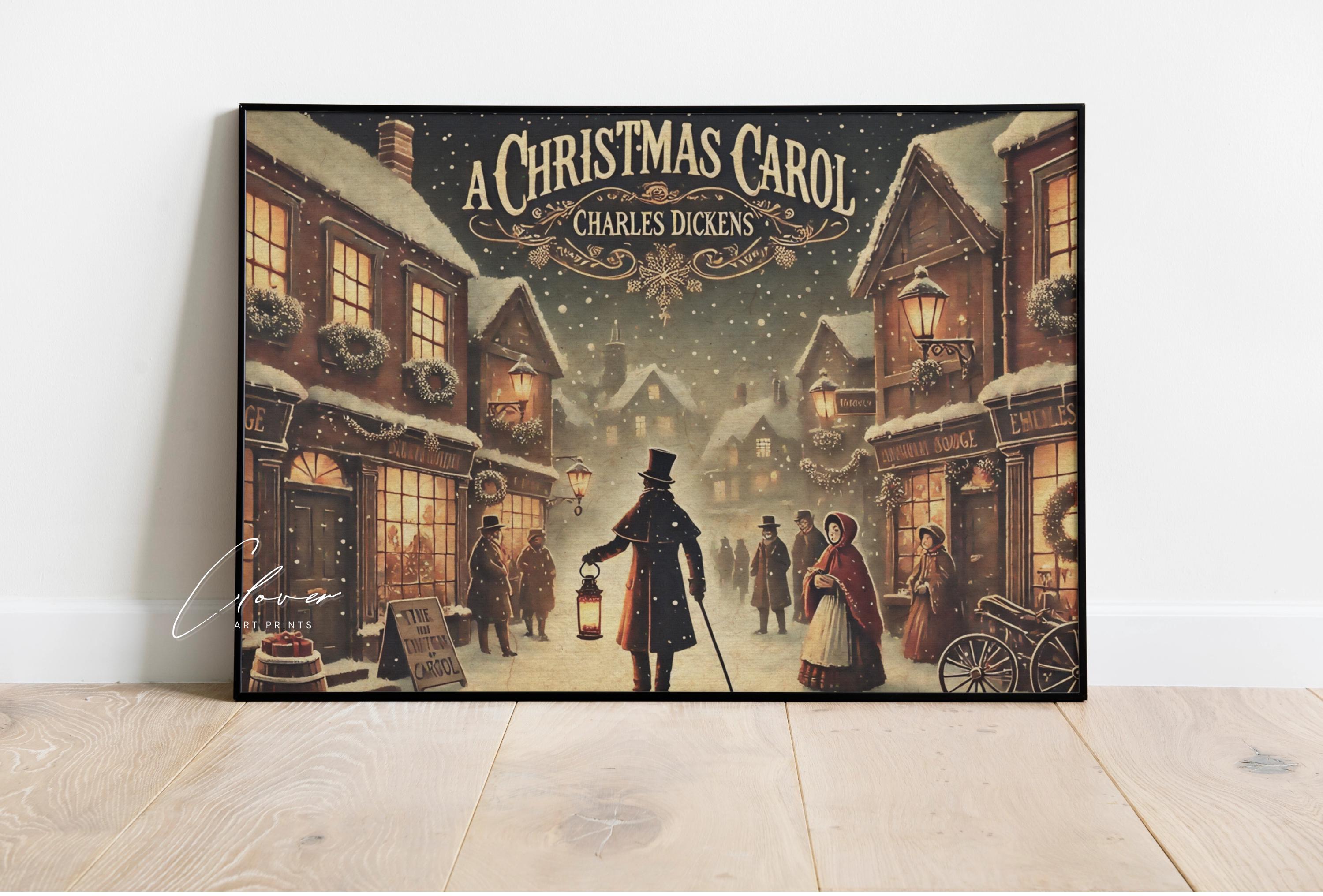 クリスマス・キャロルのウォールアート | チャールズ・ディケンズの