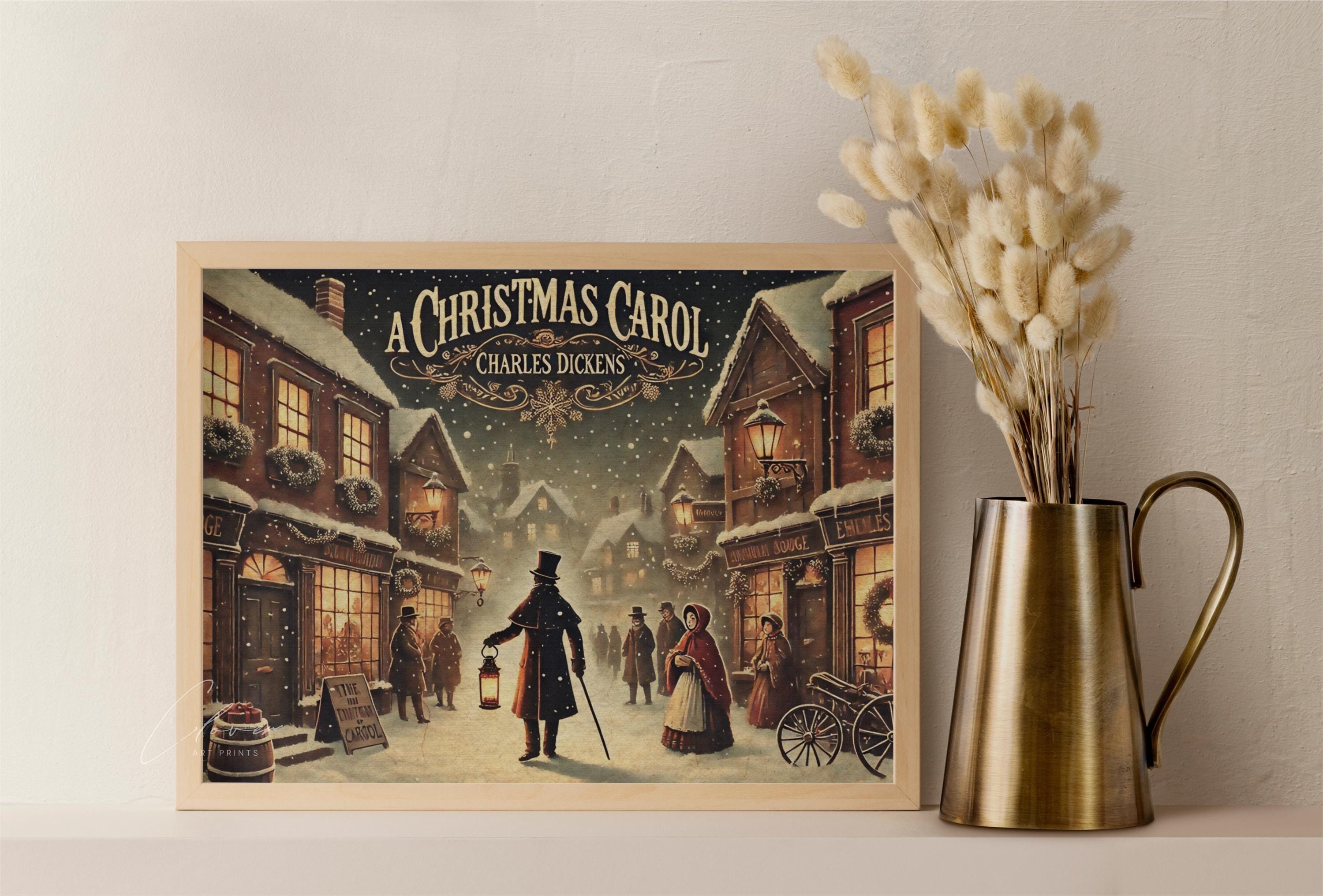 クリスマス・キャロルのウォールアート | チャールズ・ディケンズの