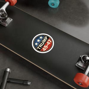 Trump 45-47 Kiss-Cut Vinyl Decals