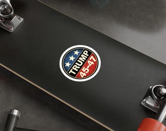 Trump 45-47 Kiss-Cut Vinyl Decals