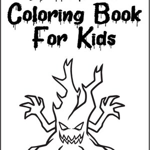 Spooky Fun: Digital Halloween Coloring Books for Kids – Instant Download for Creative Halloween Activities!