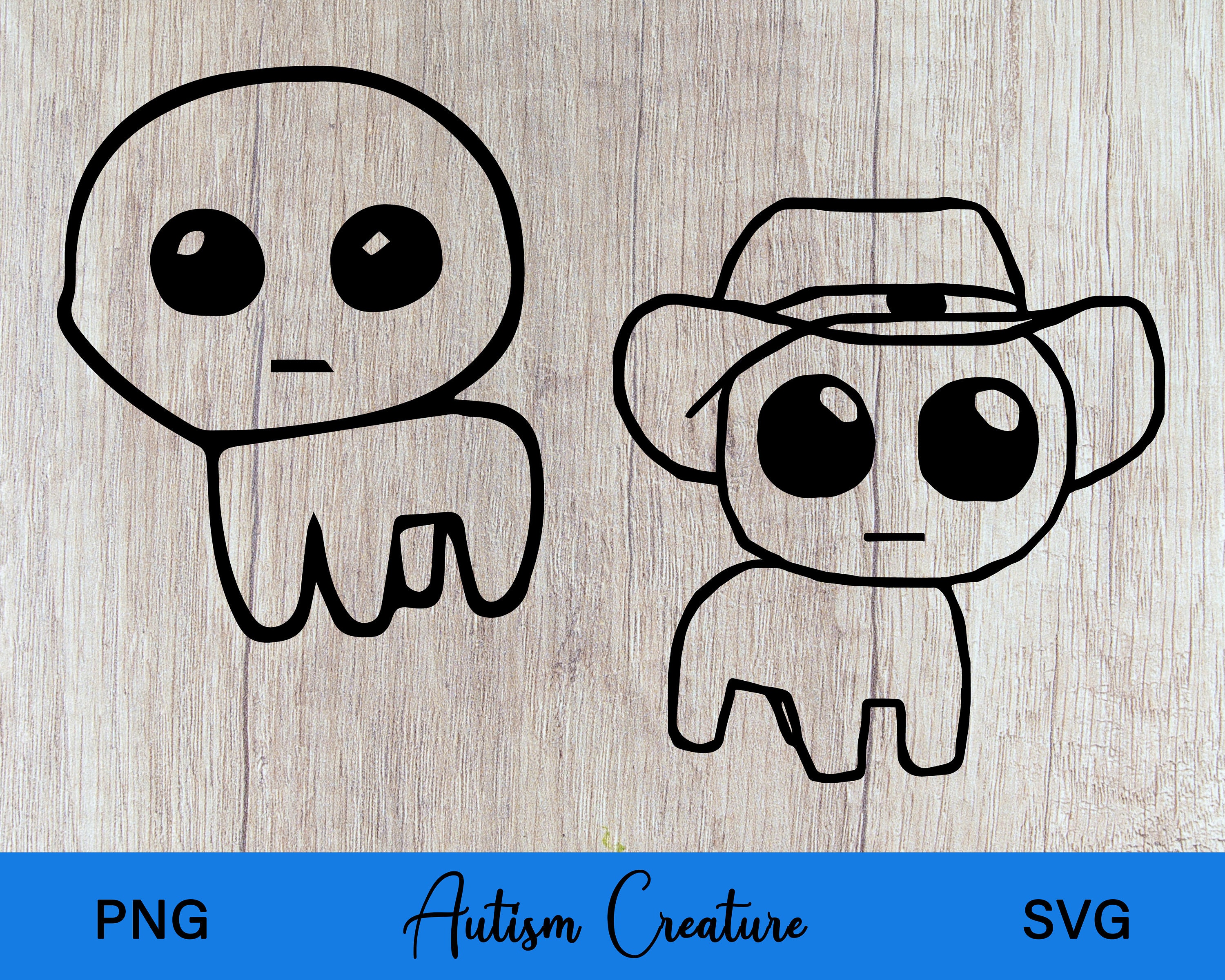 Autism Creature Png Tbh Creature Svg Yippee Autism Cowboy 