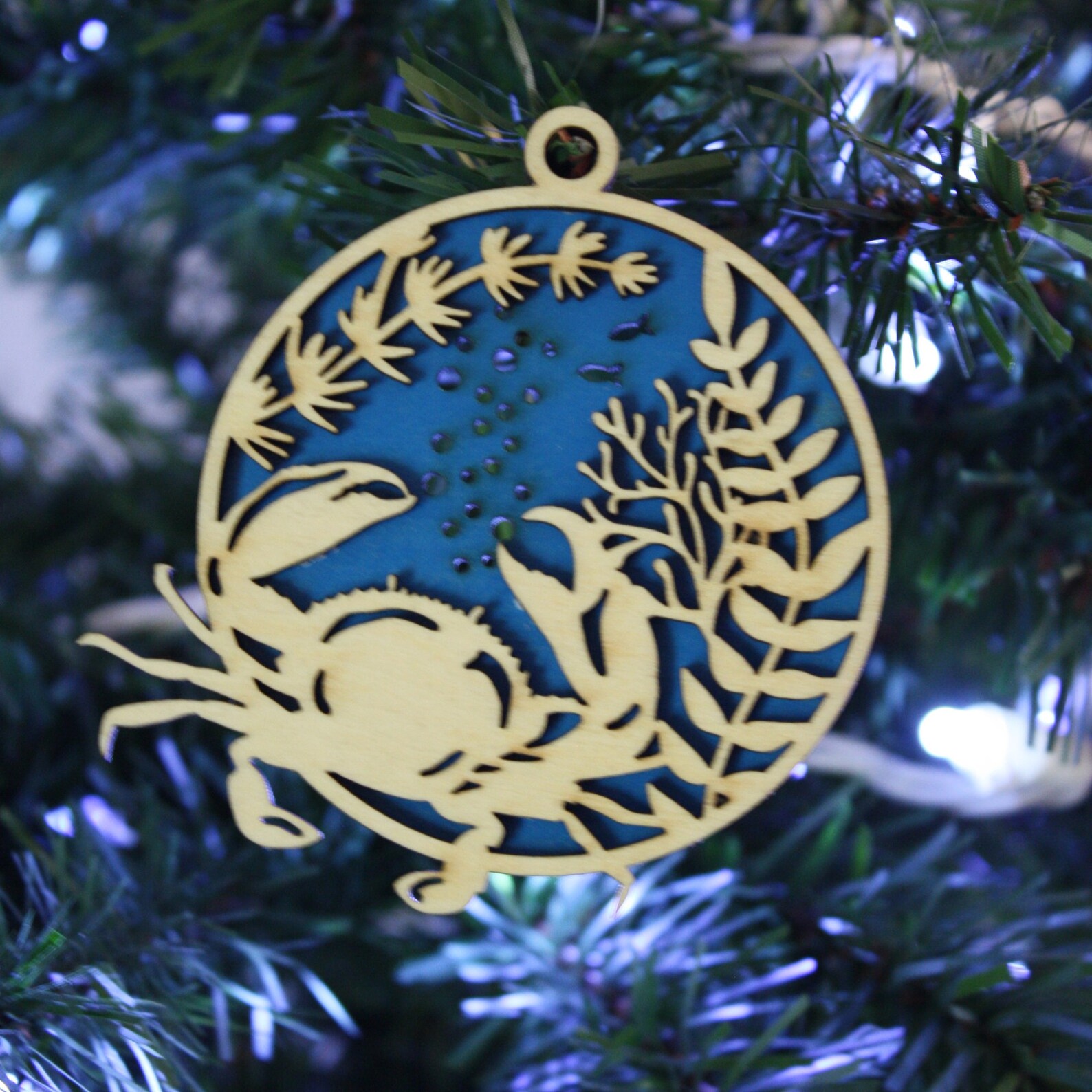 Sea Life Christmas Ornament Collection Sea Creatures Etsy