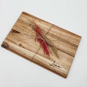 Personalized breakfast board | Breakfast board with engraving | Snack board with name | Cutting board with name