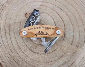 Bicycle multitool with custom engraving | Personalized bicycle kit | Gift for cycling enthusiasts, outdoor fans, and bikers