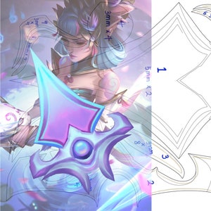 Pattern&gt; Spirit Blossom Evelynn Spikes Prop from League of Legends