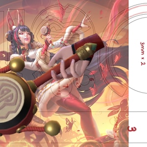 Pattern&gt; Mythmaker Seraphine Prop Microphone from League of Legends Wild Rift