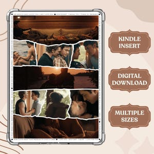 May include: A digital download featuring a collage of images with romantic themes. The design includes text and is available in multiple sizes. The words "Kindle Insert" and "Digital Download" are also visible.
