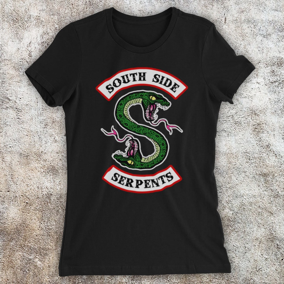 Riverdale South Side Serpents Two Headed Snake S Logo Teen TV Etsy