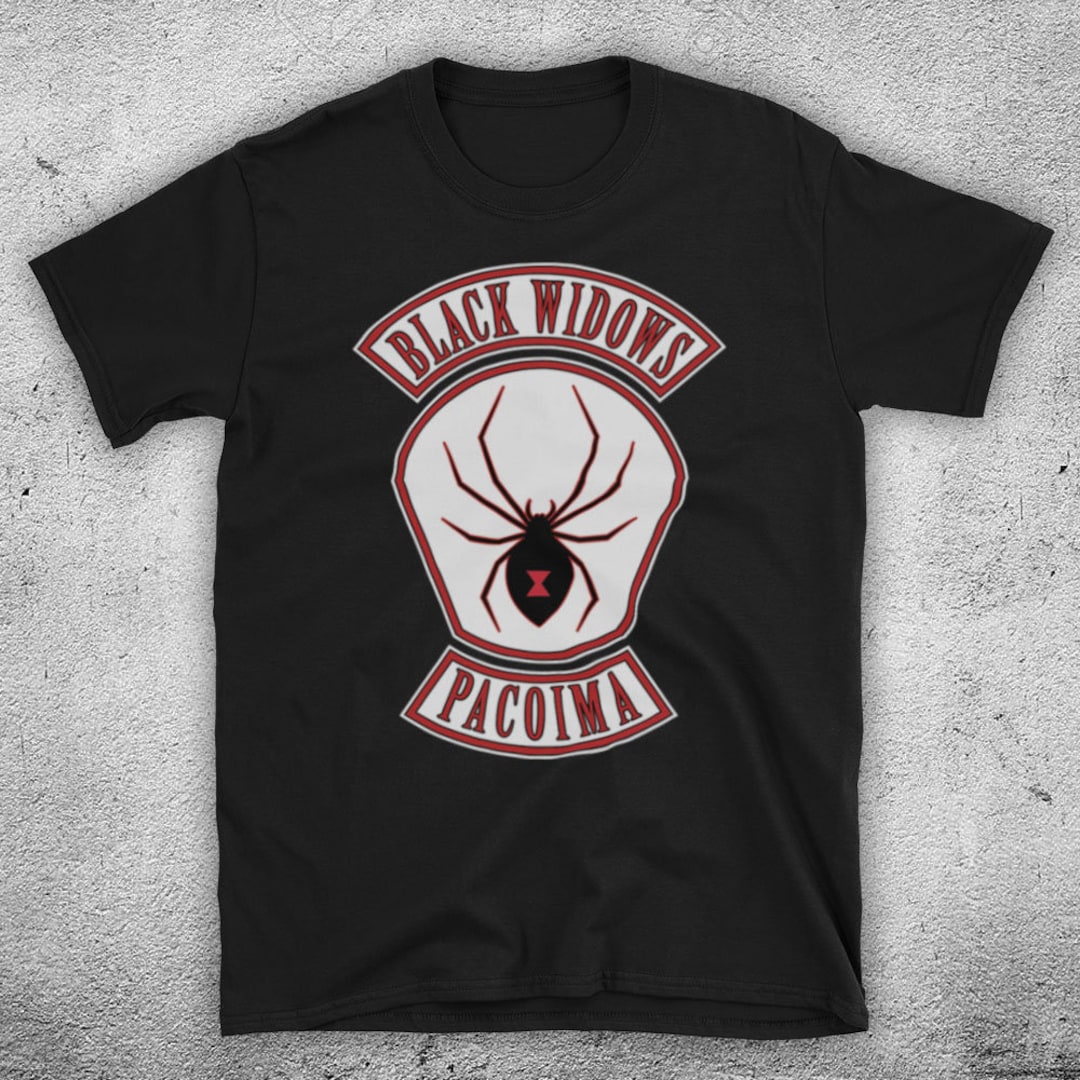Every Which Way But Loose Biker Gang Every Which Way but Loose Black Widows Biker Gang Logo Symbol - Etsy UK