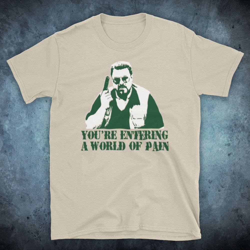 Spil til lyd Big Lebowski You're Entering A World of Pain American - Etsy Norway