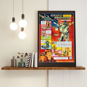 Transformers G1 advert featuring  Jazz digital remastered