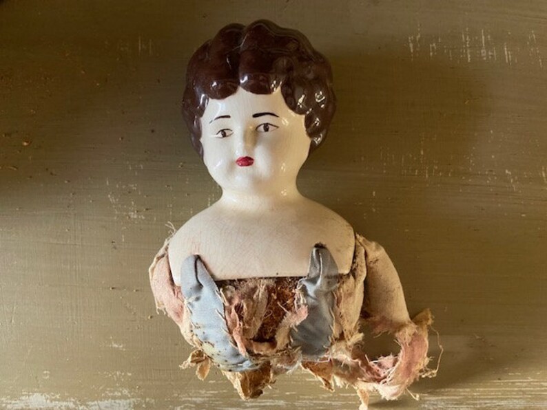 Victorian China Doll Parts Etsy