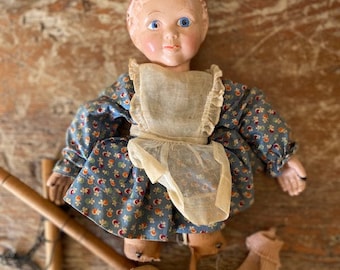 1930's Effanbee Puppet Marionette Emily Ann