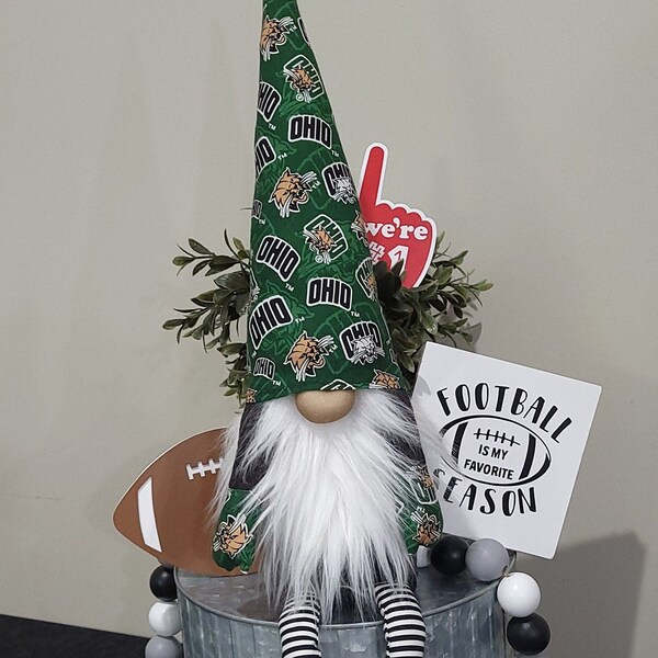 Ohio University Bobcat Gnome