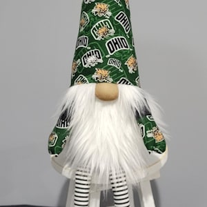 Ohio University Bobcat Gnome, Ohio University Bobcat Gnome Ornament