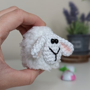 Easter Sheep Mini Chocolate Egg - Handmade Crochet - Amigurumi - Cute Handmade Sheep