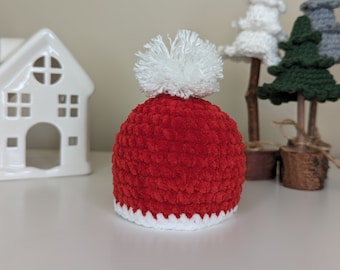 Crochet Santa Hat Chocolate Orange Cover | Christmas Gift