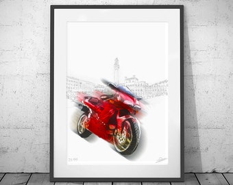 Carl Fogarty (king Carl) Infostrada Ducati 916 1999 World