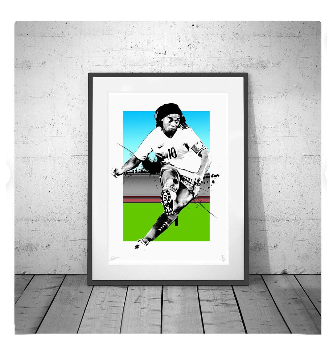 RONALDINHO BRAZIL Psg Poster Ronaldinho Poster Print PSG Poster ronaldinho-brazil-psg-poster-ronaldinho-poster-print-psg-poster