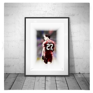 Nunez Liverpool poster, Nunez Poster, Nunez Print, Liverpool Poster, Football Poster, Football gift, Fathers Day Gift