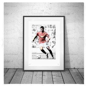 RASHFORD - Manchester poster, Rashford Poster, Rashford Print, Man U Poster, Football Poster, Football gift, Fathers Day limited edition