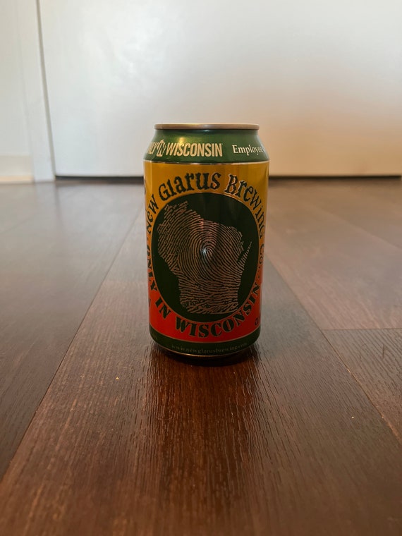 Spotted Cow Beer Can Candles