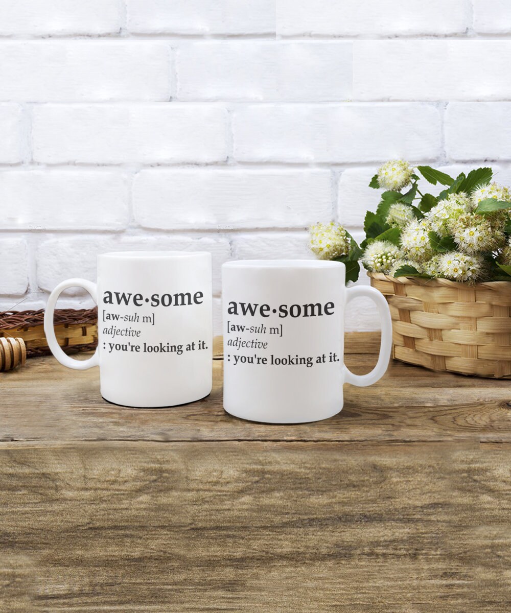 Awesome Coffee Mug, Funny Definition Mug. Dictionary Word Mug and Cool Coffee  Mugs, Ideal Gift for Office, Colleague and Friends. - Etsy