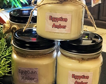 Egyptian Amber Soy wax candle