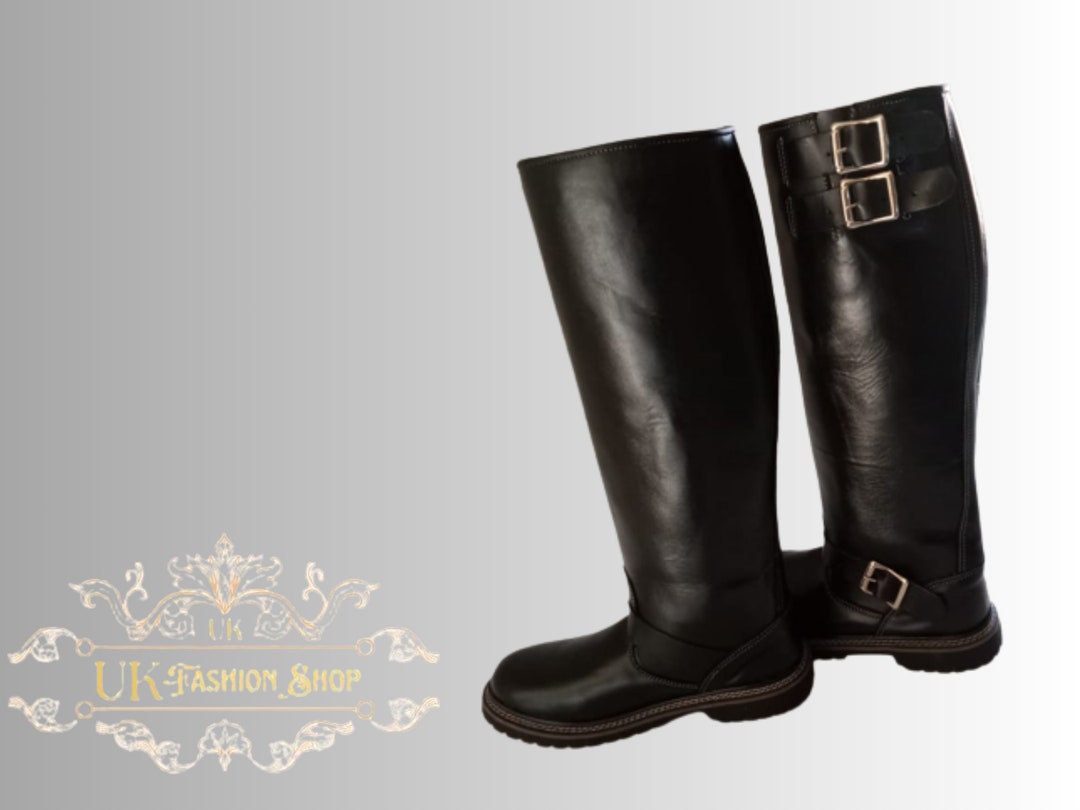 Reitstiefel Mit Elastischen Einsatzen Shoes 786_schwarz