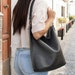 see more listings in the Leather Hobo Bag section