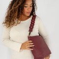 Customize your leather bag. Multicolor link strap. Interlocking leather strap. Customized strap. Gifts for Women. Available in 3 models. product logo