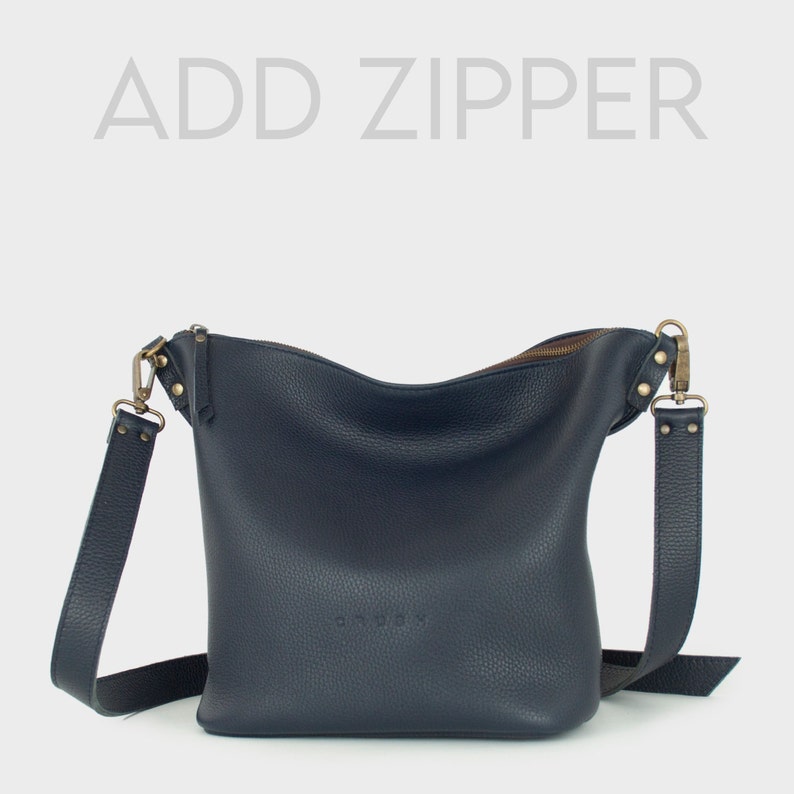 Shoulder Leather Bag for women. Genuine Leather Bag. Bucket Bag. Gift for women. Leather Purse. Travel Bag. Crossbody Purse. 10 colors. Mae. Dark Blue