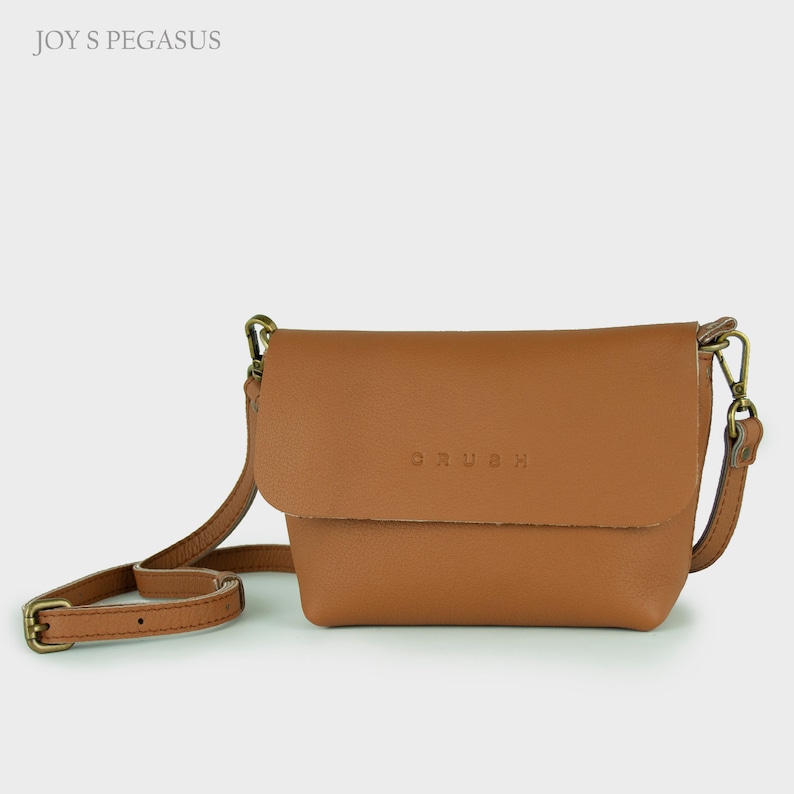 Leather Shoulder Bag for Everyday. Soft Leather Crossbody Bags for Women. Leather Handbags for Women. Handmade Leather Bag. Joy S Pegasus image 2