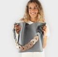 Handcrafted Leather Bucket Bag: Adjustable Shoulder Bag, Everyday Carry product logo