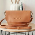 Handmade Leather Crossbody Bag for Women - Elegant & Versatile - 11 Colors, 4 Sizes - Soft Leather by JOY product logo